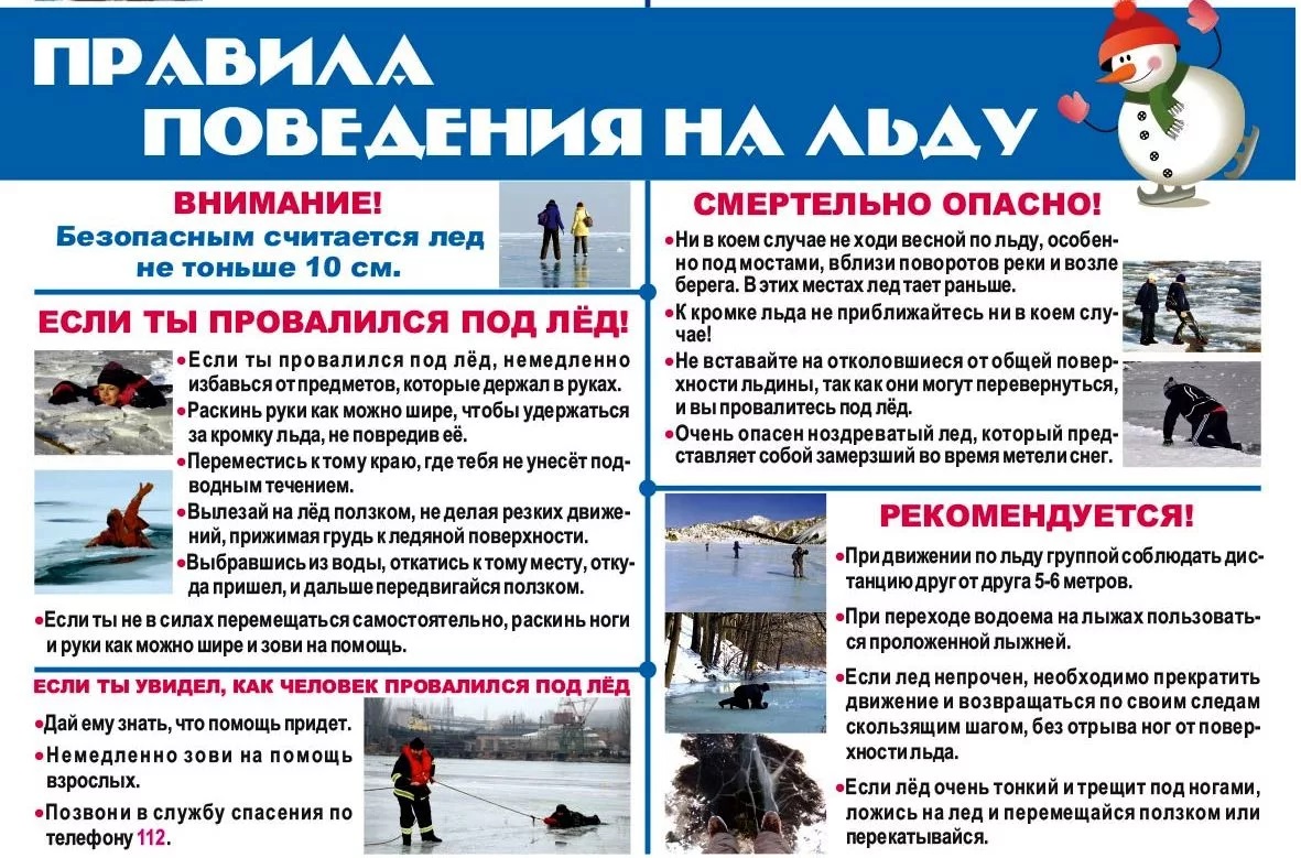 ПАМЯТКА ДЛЯ РОДИТЕЛЕЙ И ДЕТЕЙ «ОСТОРОЖНО, ТОНКИЙ ЛЕД!»