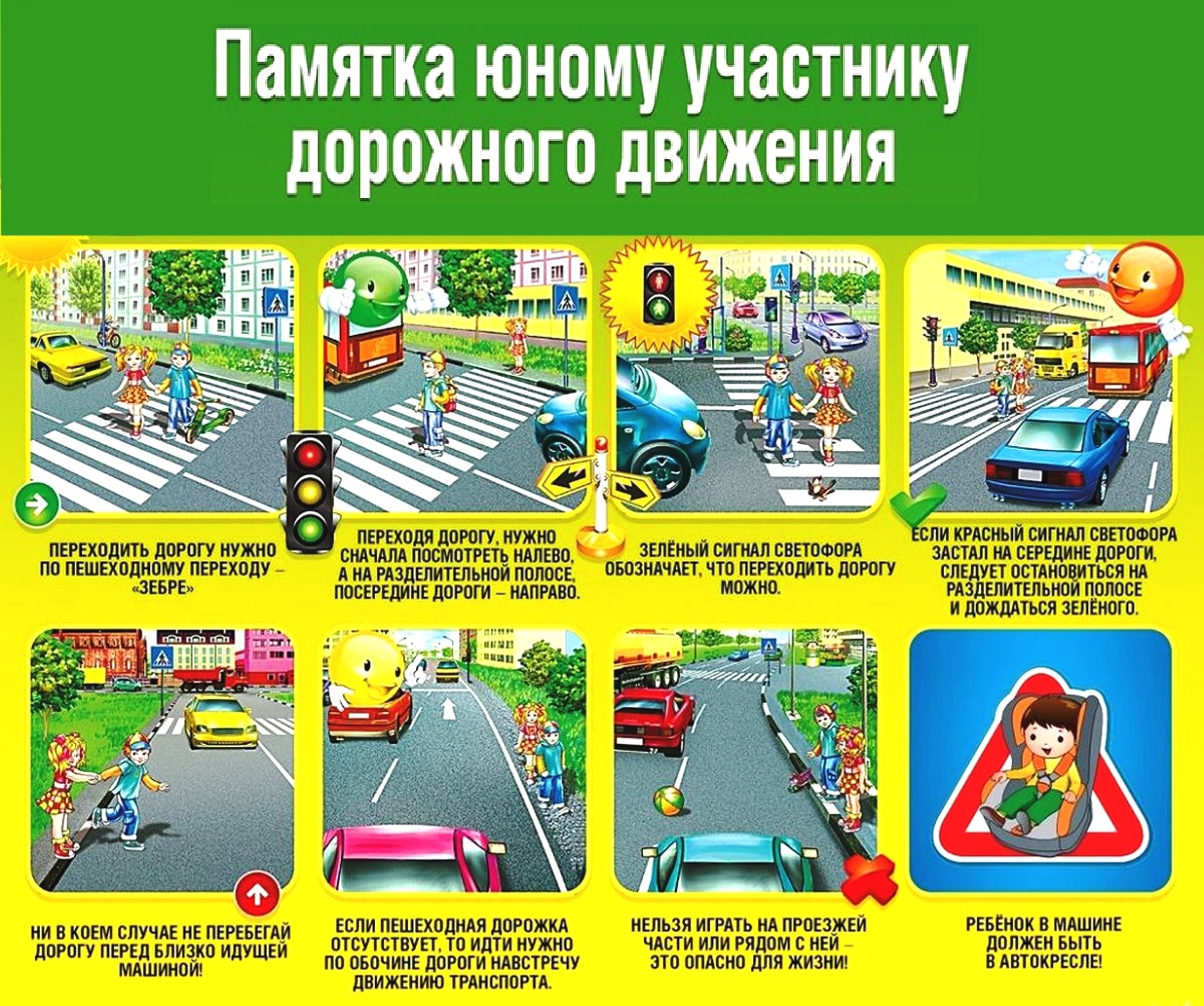 Причины детского дорожно-транспортного травматизма