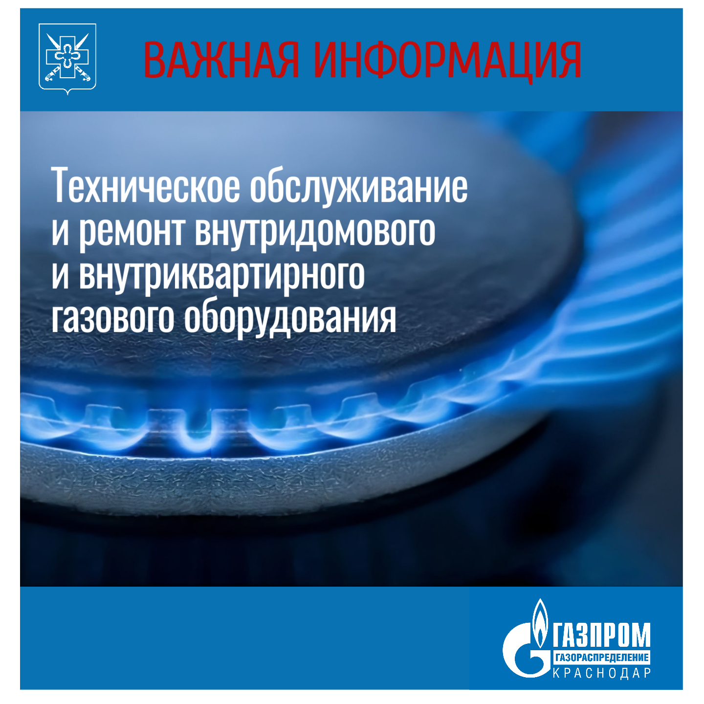 Техническое обслуживание и ремонт внутридомового и внутриквартирного газового оборудования