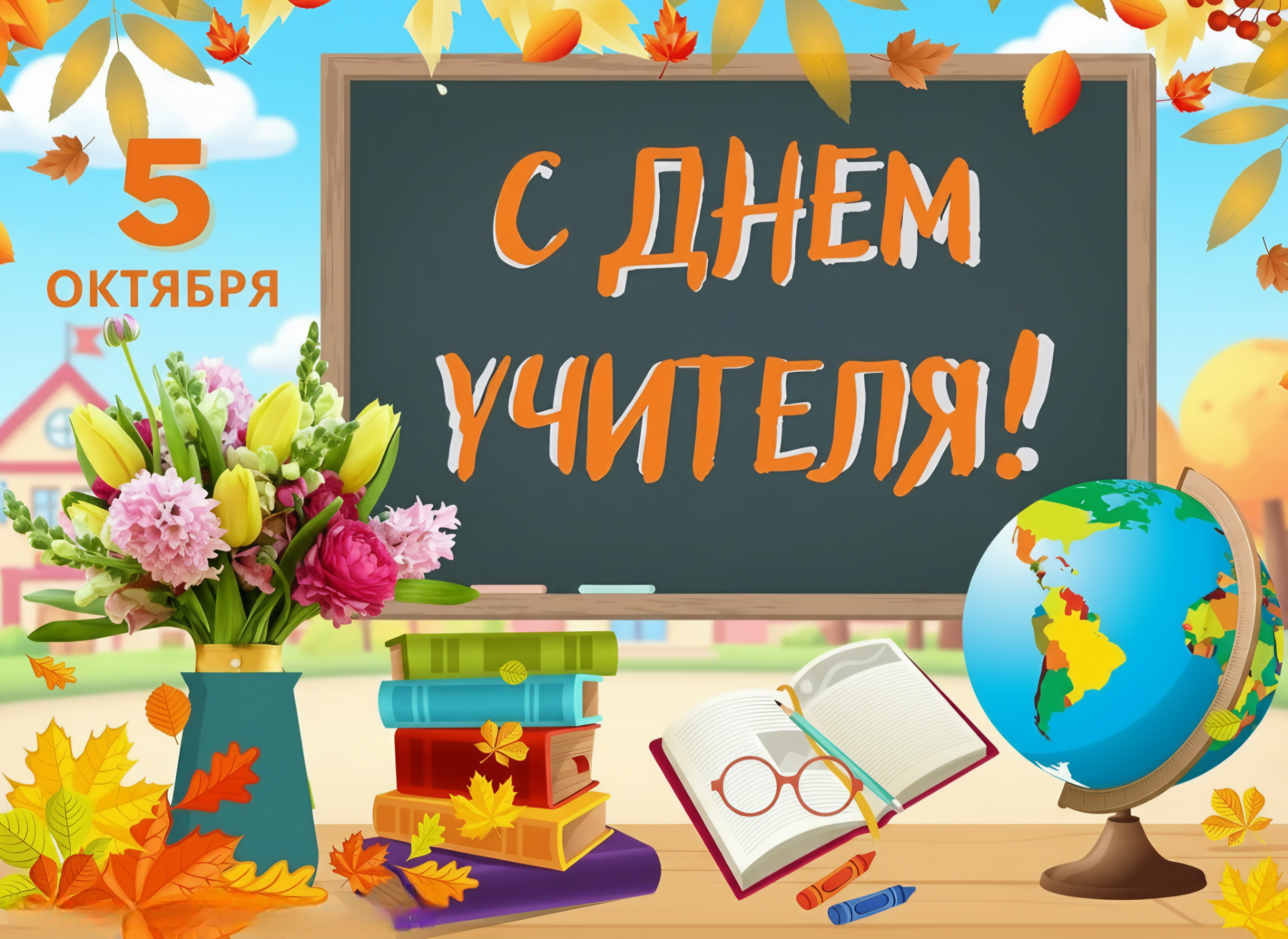 СДНЕМ УЧИТЕЛЯ!