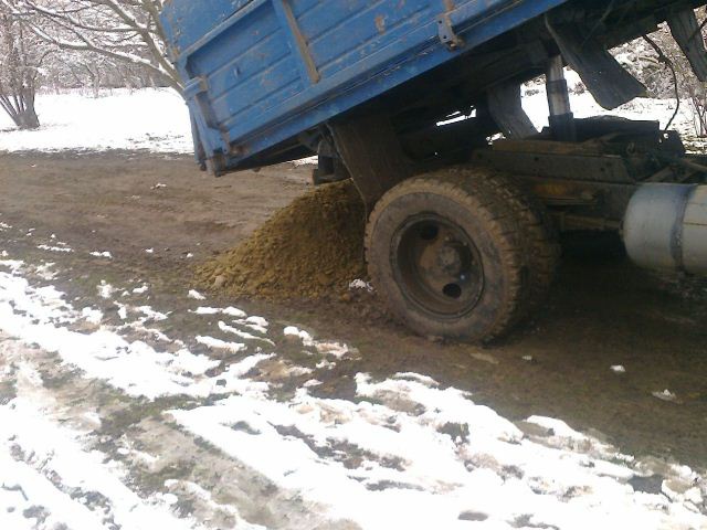 Отсыпка дороги по ул. Заречная