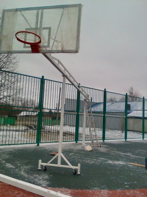 Строительство спортивной площадки!!!