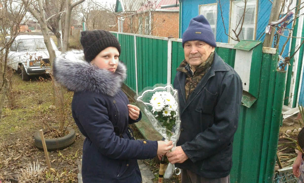 Поздравление ветеранов