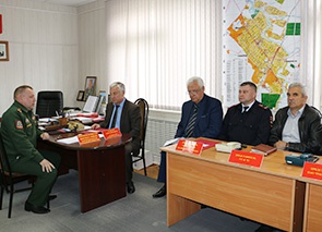 Сергей Жиленко провел заседание мобилизационной комиссии в районном военкомате