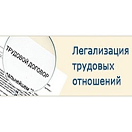 Легализация трудовых отношений - актуальная тема в сфере социально-трудовых отношений